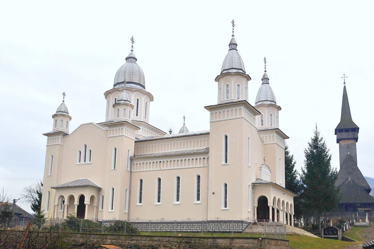 Peisaj rural din Botiza, Maramureș