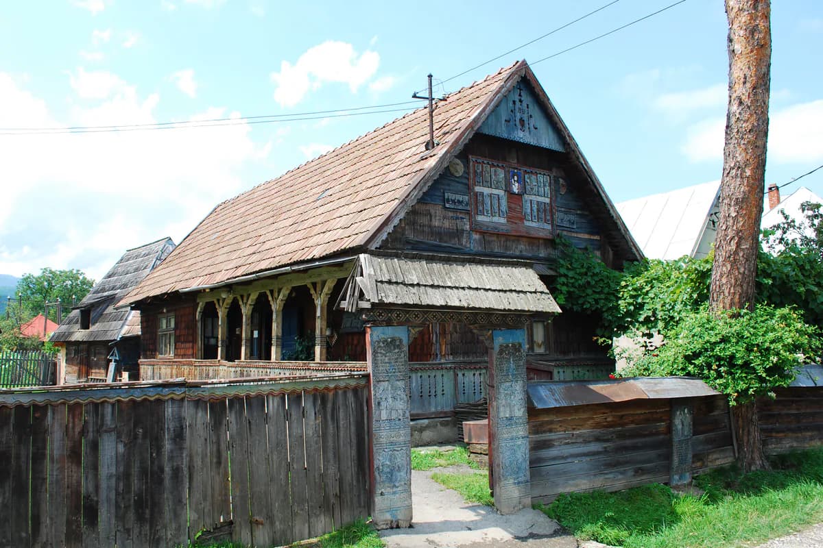 Casa lui Stan Ioan Pătraș din Săpânța