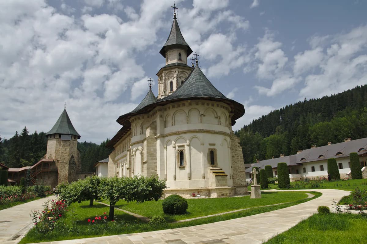 biserica principală a Mănăstirii Putna
