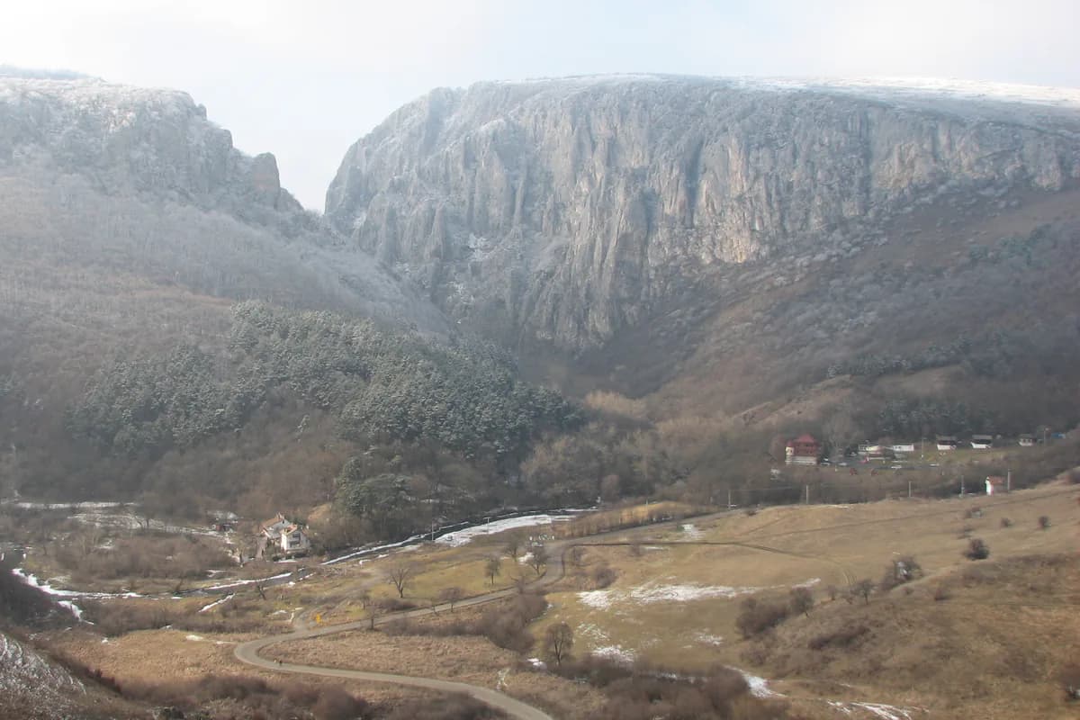 Peisaj din Cheile Turzii