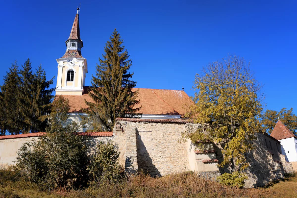 Ansamblul bisericii evanghelice fortificate din Criț